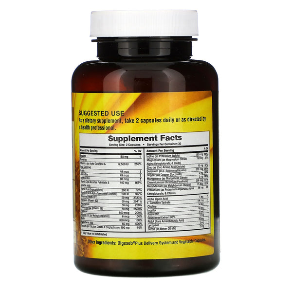 Pure Vegan, Advanced Vegan, 60 Vegetarian Capsules (Vegan)