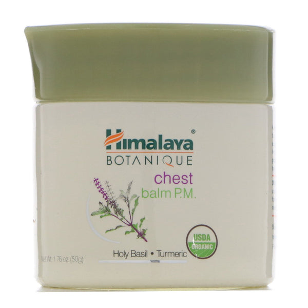 Himalaya, Botanique, Chest Balm P.M., 1.76 oz (50 g)
