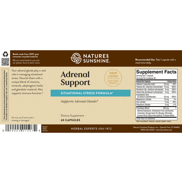 Adrenal Support (60 Caps)