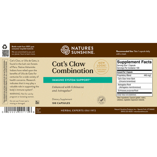 Uña de Gato (Cat’s Claw) (100 caps)