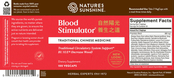 Blood Stimulator (100 veg caps)