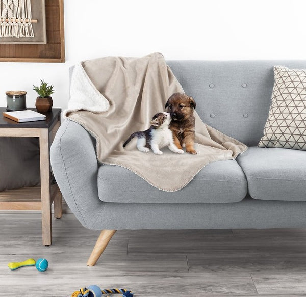 Pet Adobe Waterproof Fuzzy Throw Blanket