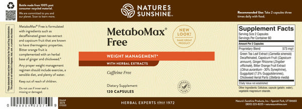 MetaboMax Free (120 caps)*