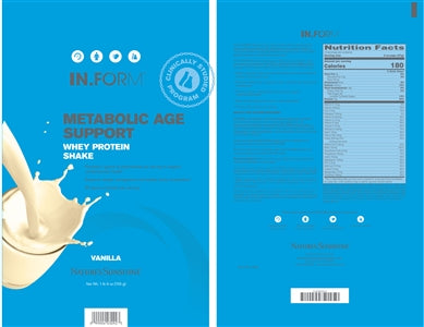 IN.FORM Whey Protein Shake, Vanilla (705 g)