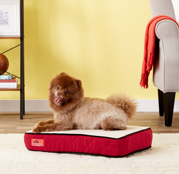 Brindle Waterproof Orthopedic Pillow Cat & Dog Bed w/Removable Cover