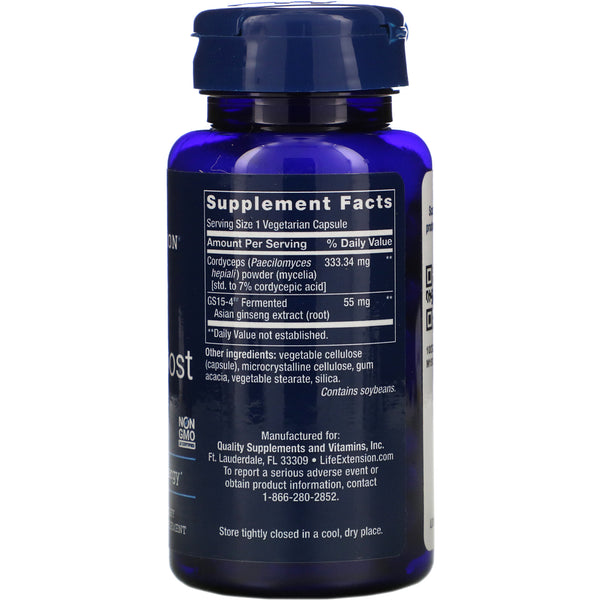 Life Extension, Asian Energy Boost, 90 Vegetarian Capsules