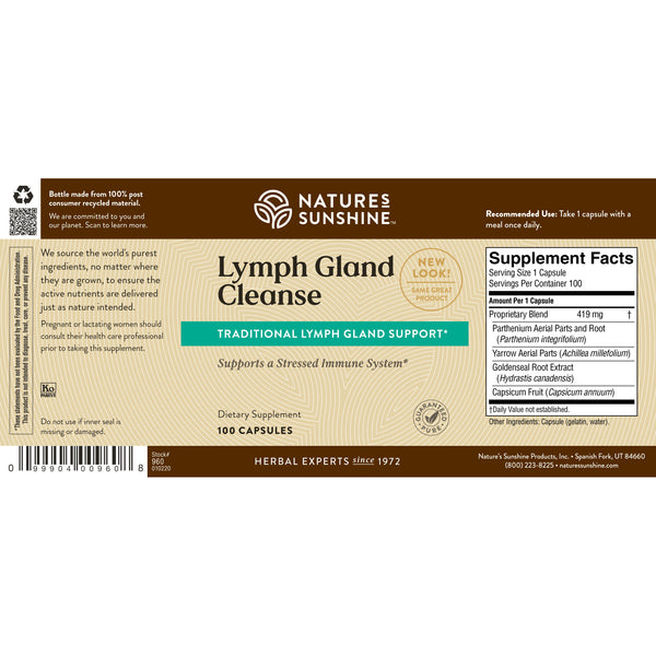 Lymph Gland Cleanse (100 caps)*