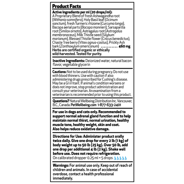 Adrenal Care Kit - Comprehensive Adrenal Support for Dogs 1 month supply(1 Adrenal Harmony Gold+ 1 Pet Melatonin+ Milk Thistle )