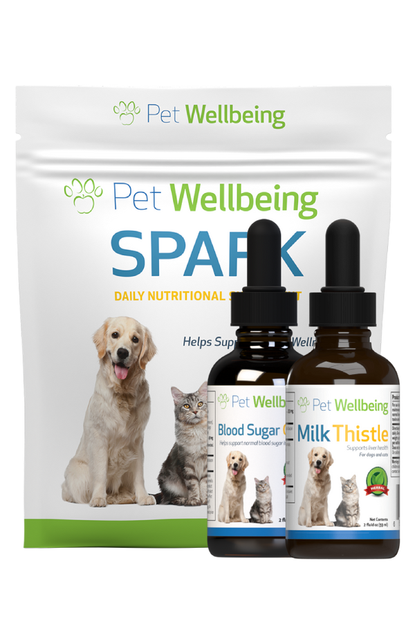 Value Pack Liver Kit for cats(1 Dandelion Root+ 1 Milk Thistle+ 1 Daily Nutrition)(Free shipping over $50 Order)