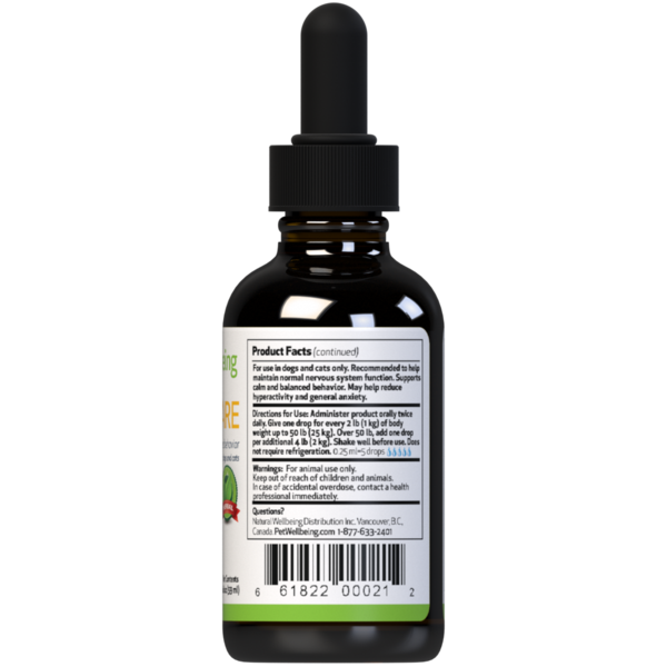 Calming Care for Dog Anxiety and Stress (1 bottle = 2oz (59ml)(Free shipping over $50 Order)