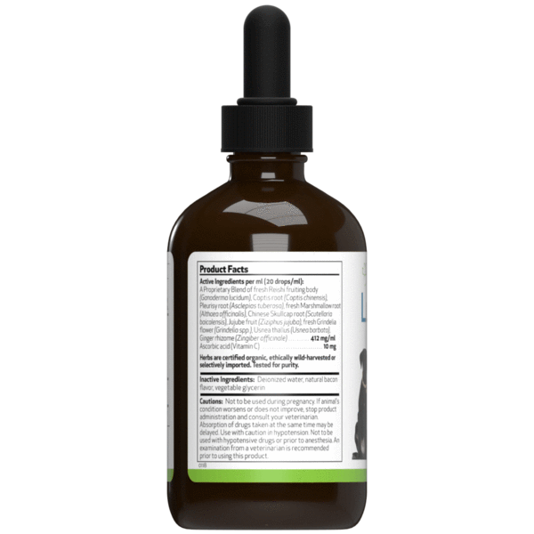 Lung Gold for dog lung infections and easy breathing (1 Bottle = 2oz, 4oz)(Free shipping over $50 Order)