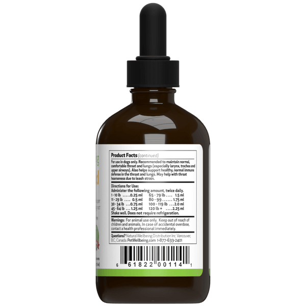 Throat Gold - Soothes Throat Irritation in Dogs (Available in 2oz and 4oz)