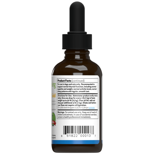 Thyroid Support Gold - Cat Hyperthyroidism Support (Available in 2oz and 4oz)(Free shipping over $50 Order)