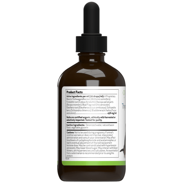 Thyroid Support Silver for Dog Hypothyroidism (1 bottle = 2 oz or 4 oz) )(Free shipping over $50 Order)