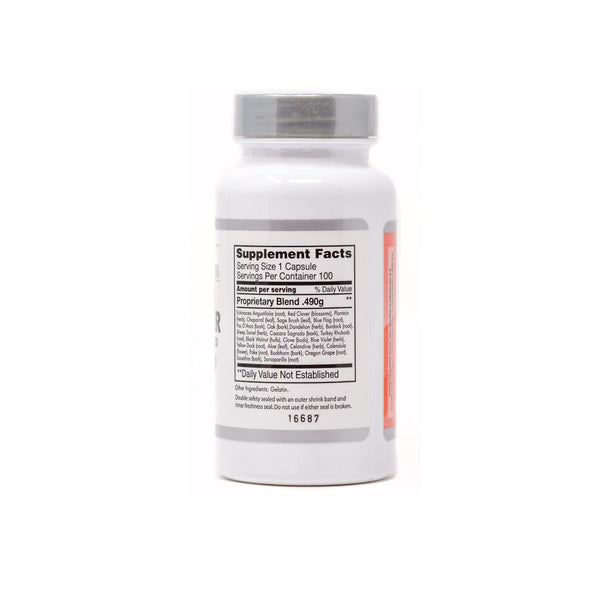 Blood Cleanser Phase I -100 Capsules - 490 mg