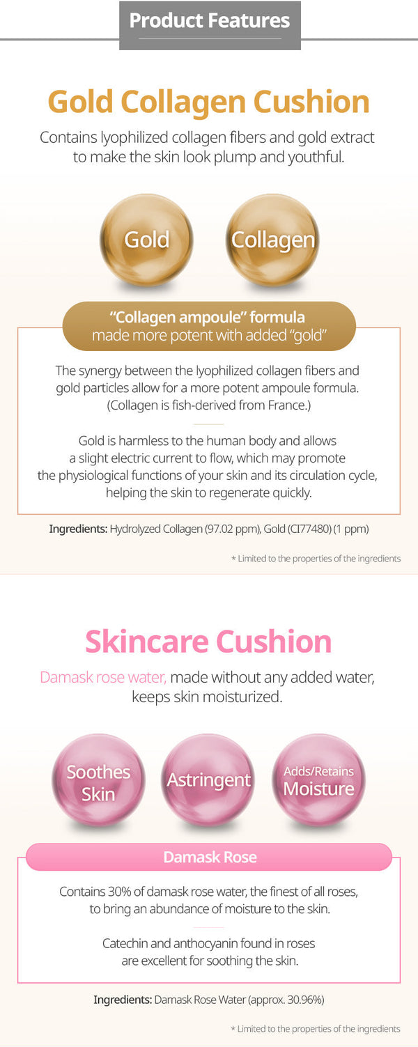 BEAUTY Gold Collagen Ampoule Cushion 04 Natural Beige