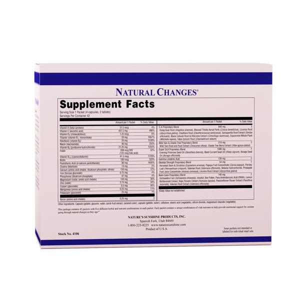 Natural Changes ® (42 packets)