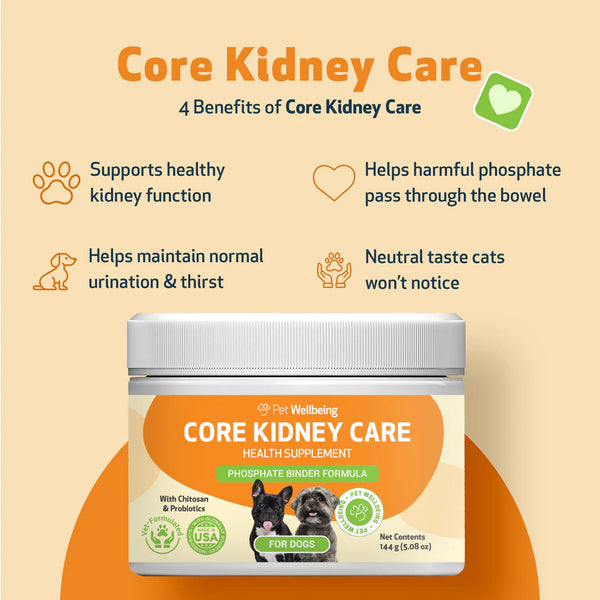 CORE KIDNEY CARE - Daily Phosphate Binder for Dogs( 5.08 oz (144 g))
