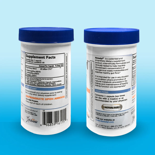 Renadyl - Kidney Health Supplement 1 months (30 days) supply