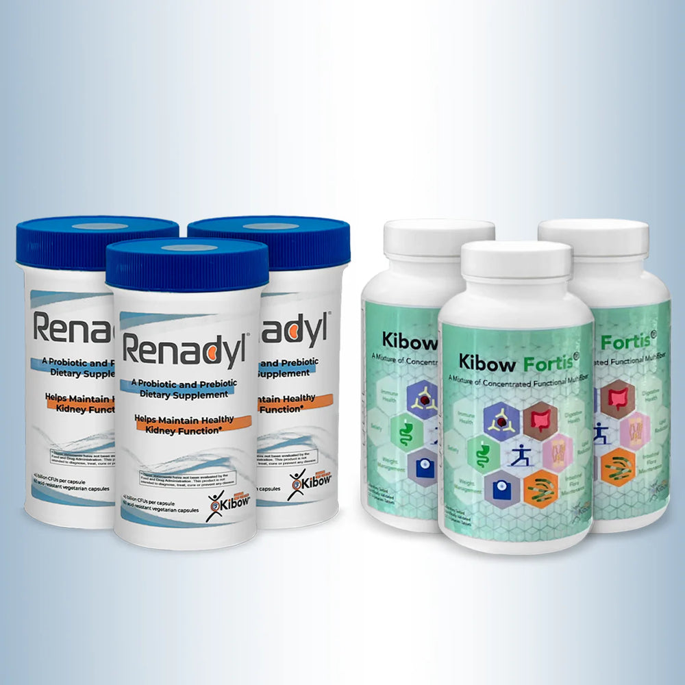 Renadyl (3 Bottles) + Kibow Fortis (3 Bottle) Combo Pack