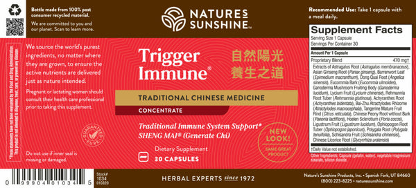 Trigger Immune® TCM Concentrate (30 Caps)