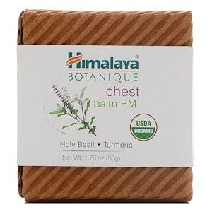 Himalaya, Botanique, Chest Balm P.M., 1.76 oz (50 g)
