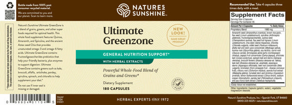 GreenZone®, Ultimate (180 Caps)