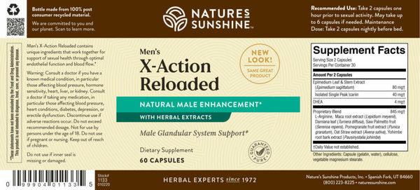 X-Action Reloaded,  Men’s (60 caps)