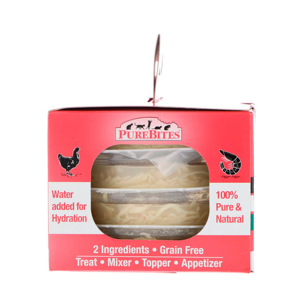 Pure Bites, Treat Mixer, For Cats, 2 Chicken & Shrimp, 4 Pack, 1.76 oz (50 g) Each