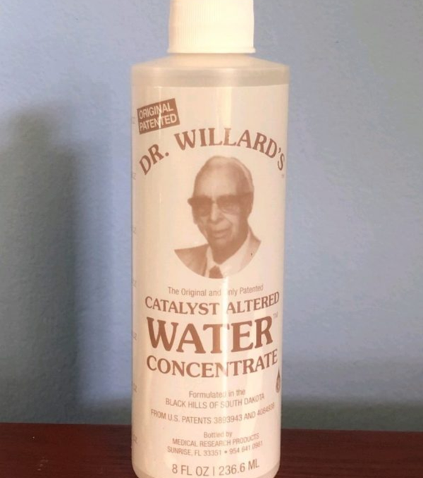 Dr. Willard’s Catalyst Altered Water, 8 FL OZ CONCENTRATE (Makes 8 Gallons)