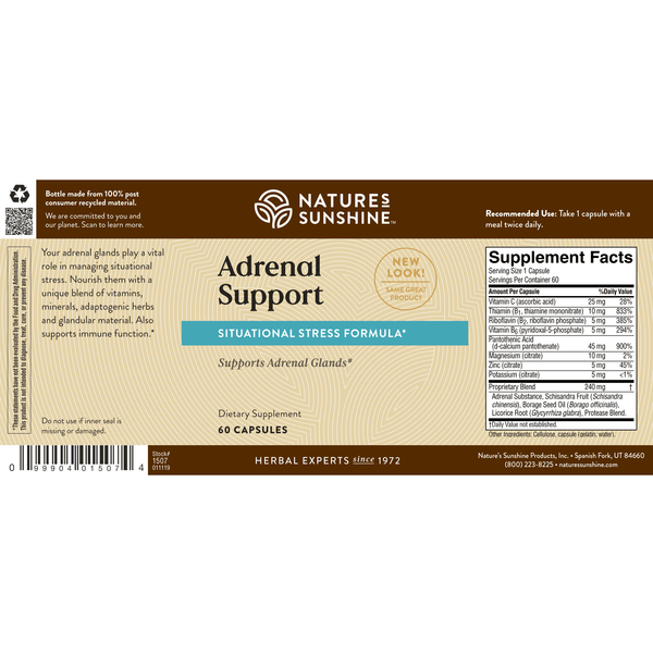 Adrenal Support (60 Caps)