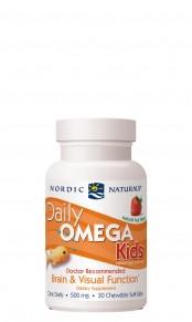 Daily Omega Kids 500 Mg (Nordic Naturals) 30 soft Gels (Strawberry)