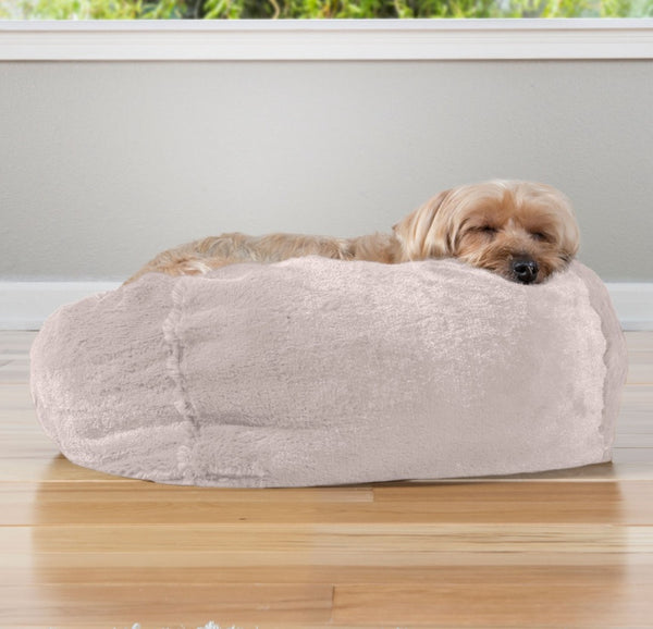 FurHaven Plush Ball Pillow Dog Bed w/Removable Cover