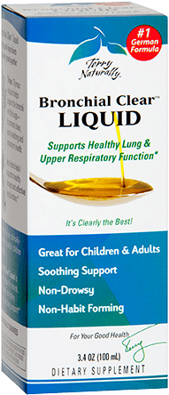 BRONCHIAL CLEAR LIQUID 3.4 OZ