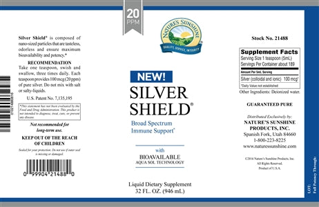 Silver Shield w/Aqua Sol (20 Ppm) (32 fl. oz.)