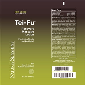 Tei-Fu® Recovery Massage Lotion (4 Oz)
