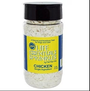Cat-Man-Doo, Life Essentials Sprinkles for Cats & Dogs, Chicken, 2 oz (57 g)
