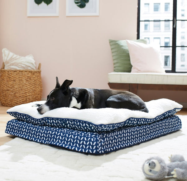 Frisco Plush Orthopedic Pillowtop Dog Bed w/Removable Cover