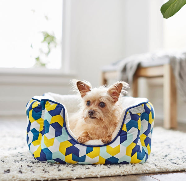 Frisco Square Deep Bolster Cat & Dog Bed