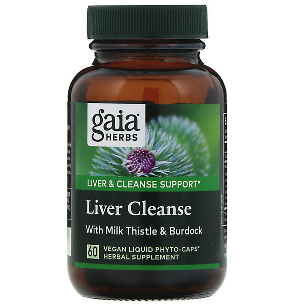Gaia Herbs, Liver Cleanse, 60 Vegan Liquid Phyto-Caps (Vegan)