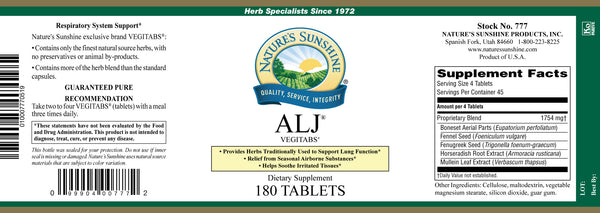 ALJ® (180 VegiTabs)