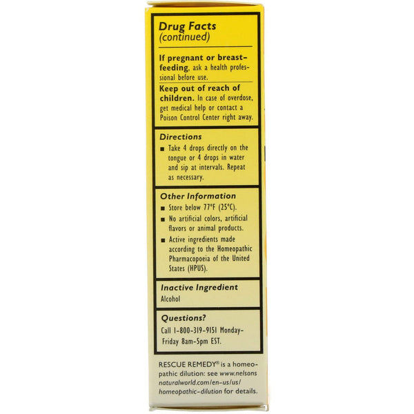 Bach, Original Flower Remedies, Rescue Remedy, Natural Stress Relief, 0.7 fl oz (20 ml)