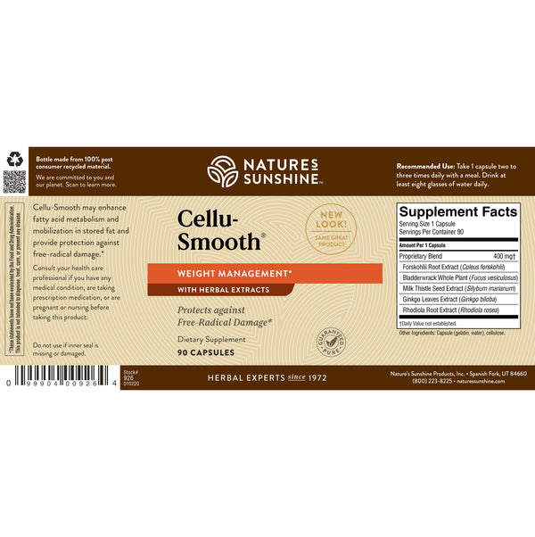 Cellu-Smooth® with Coleus (90 Caps)