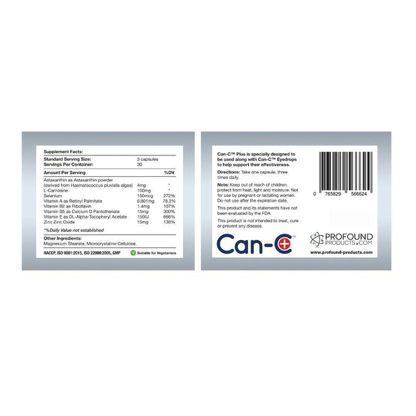 CAN-C PLUS TABLETS - 90 CAPSULES