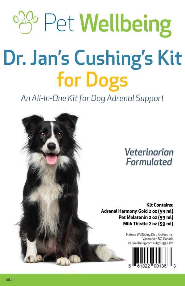 Value Pack Cushing's Kit for dogs small size(1 Adrenal Harmony Gold+ 1 Pet Melatonin+ Milk Thistle )(Free shipping over $50 Order)