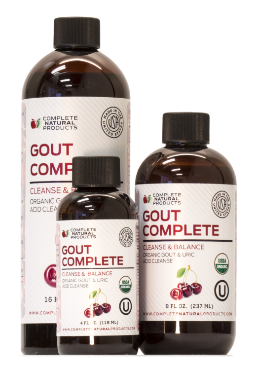 Gout Complete – Organic Natural Liquid Flush & Uric Acid Support