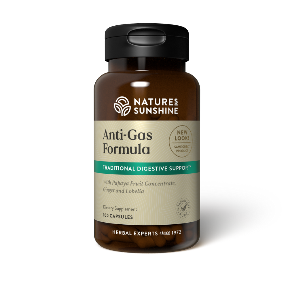 Anti-Gas Formula with Lobelia (100 Caps)