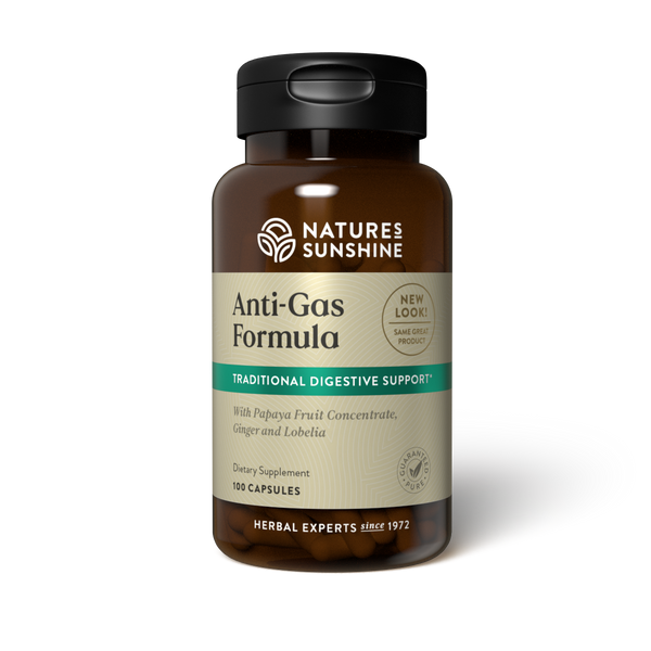 Anti-Gas Formula with Lobelia (100 Caps)