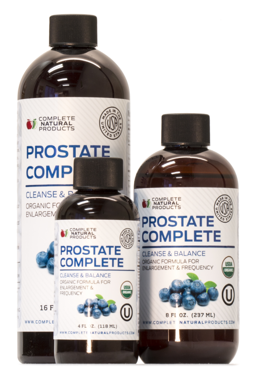 Prostate Support Complete – Organic Liquid Health Supplement Formula
