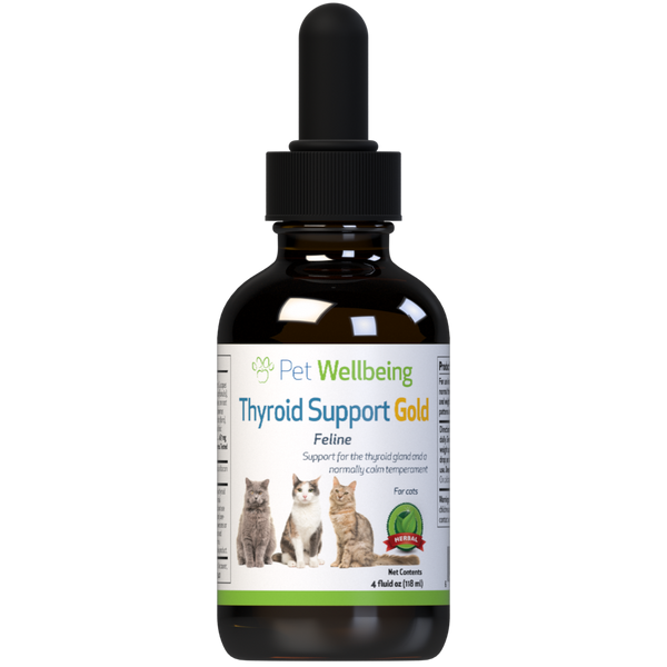 Thyroid Support Gold - Cat Hyperthyroidism Support (Available in 2oz and 4oz)(Free shipping over $50 Order)